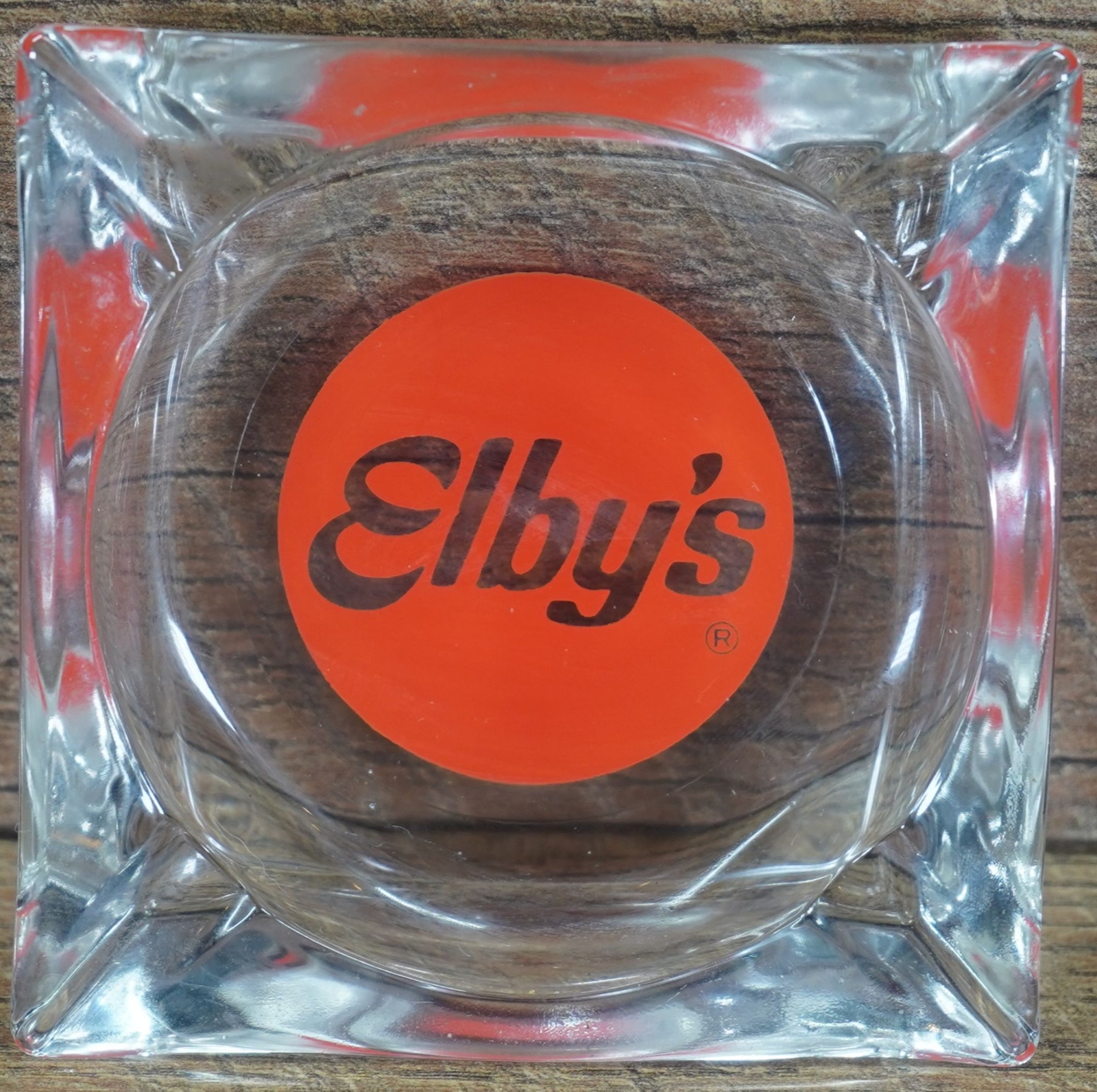 Vintage Elby's Big Boy Restaurant Glass Ashtray 3.5" eBay
