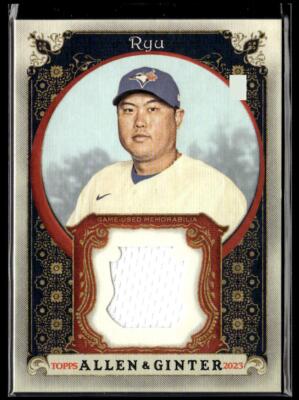 2023 Topps Allen & Ginter Hyun-jin Ryu Relic JC