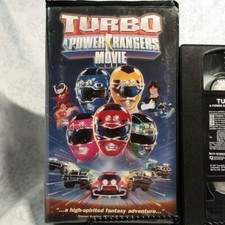 Turbo: A Power Rangers Movie Clamshell Case (VHS, 1997)