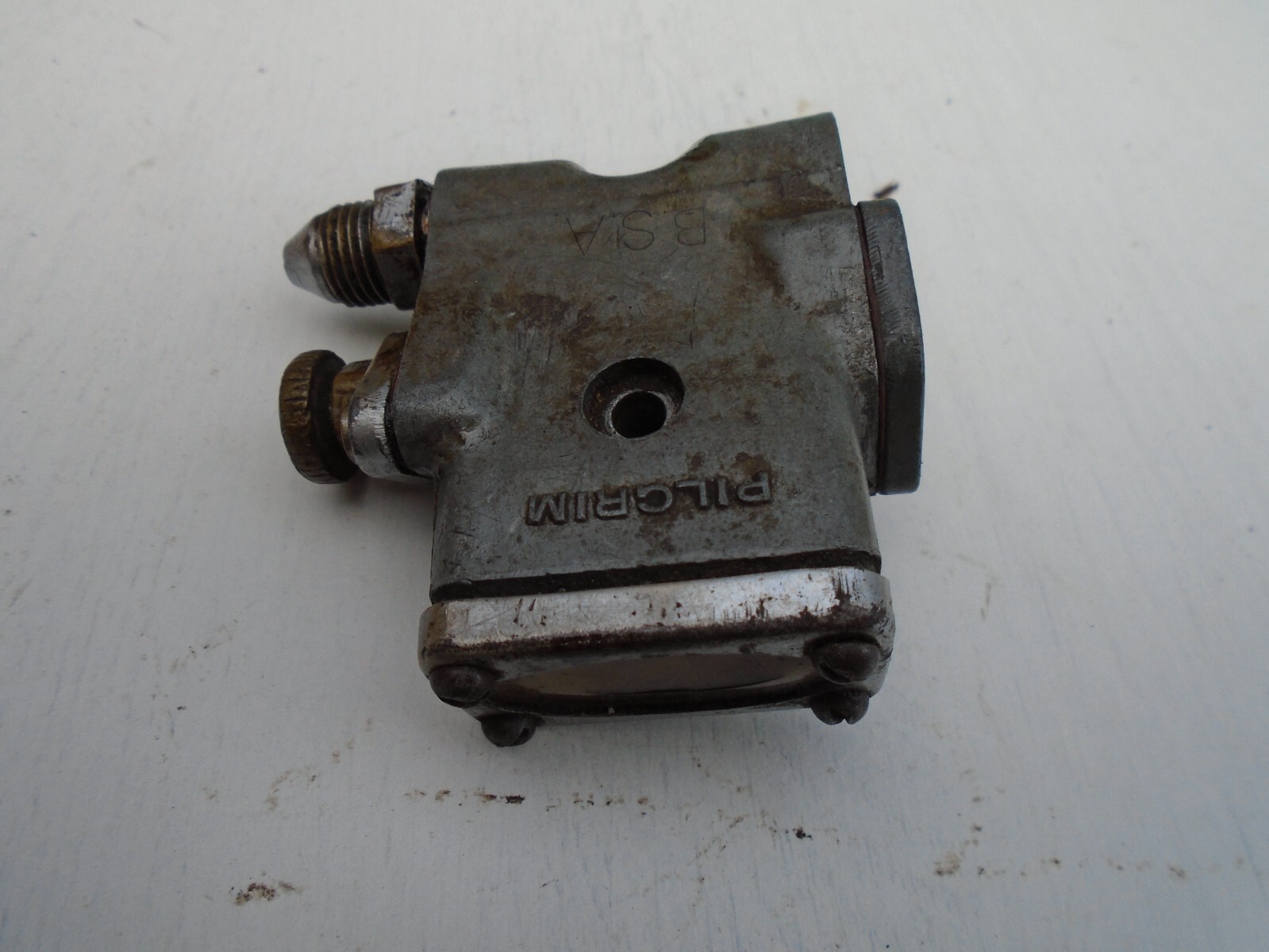 vintage Pilgrim oil pump JAP bsa velo sunbeam norton rudge eBay