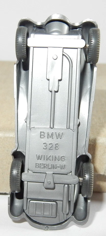MICRO WIKING HO 1/87 BMW 328 CABRIOLET GRIS ARGENT no box #12828 - Photo 3/3