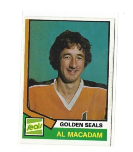 1974-75 O-Pee-Chee #301 Al MacAdam RC VG