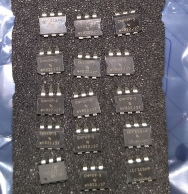 25 pcs Fairchild-CNY17F-3-Transistor Output Optocouplers Phototransistor 