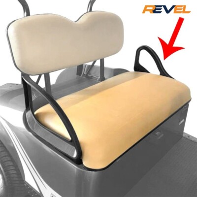 EZGO OEM Tan Front Seat Bottom Assy PN 629269G4203, 94-24 Express Medalist TXT