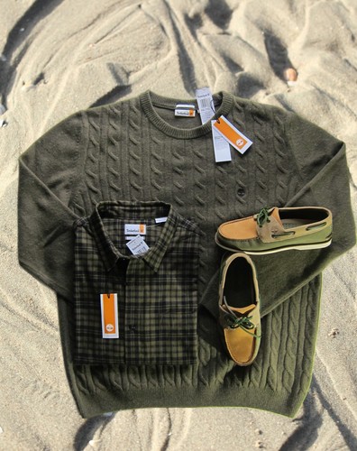 Timberland, suéter, lana de cordero, patrón de trenza, XXL, 3XL, - Imagen 24 de 26