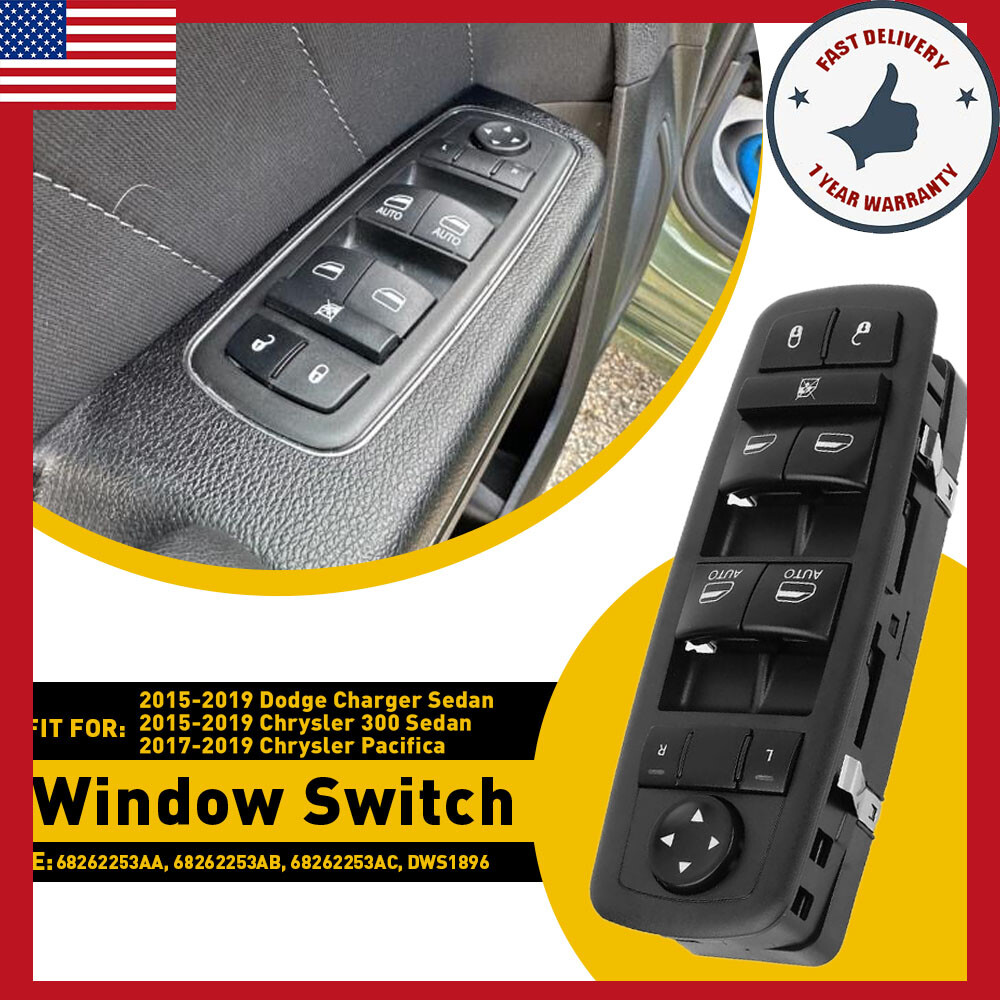 Driver Side Window Power Mirror Pacifica Charger Control Switch Fit Chrysler