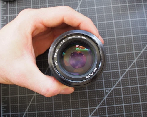 Minolta MD 50mm f1.4 MF Lens for MD Mount CLASSIC rendering vintage lens