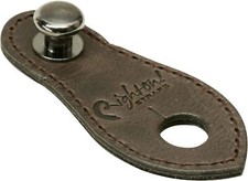RightOn! CORREAS CORREA DE GUITARRA CORREA ESLABÓN FINAL JACK Marrón
