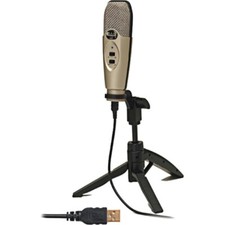 CAD U37 USB Large-Diaphragm Cardioid Condenser Recording Microphone  Champagne
