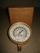 Manómetro de presión de agua Marsh INSTRUMENT, C9001 protección contra incendios industrial UL / FM