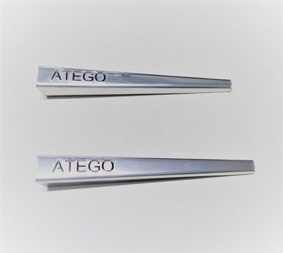 Mercedes Atego LHD Windscreen Wiper Cover Super Polished Stainless Steel 2 Pcs.