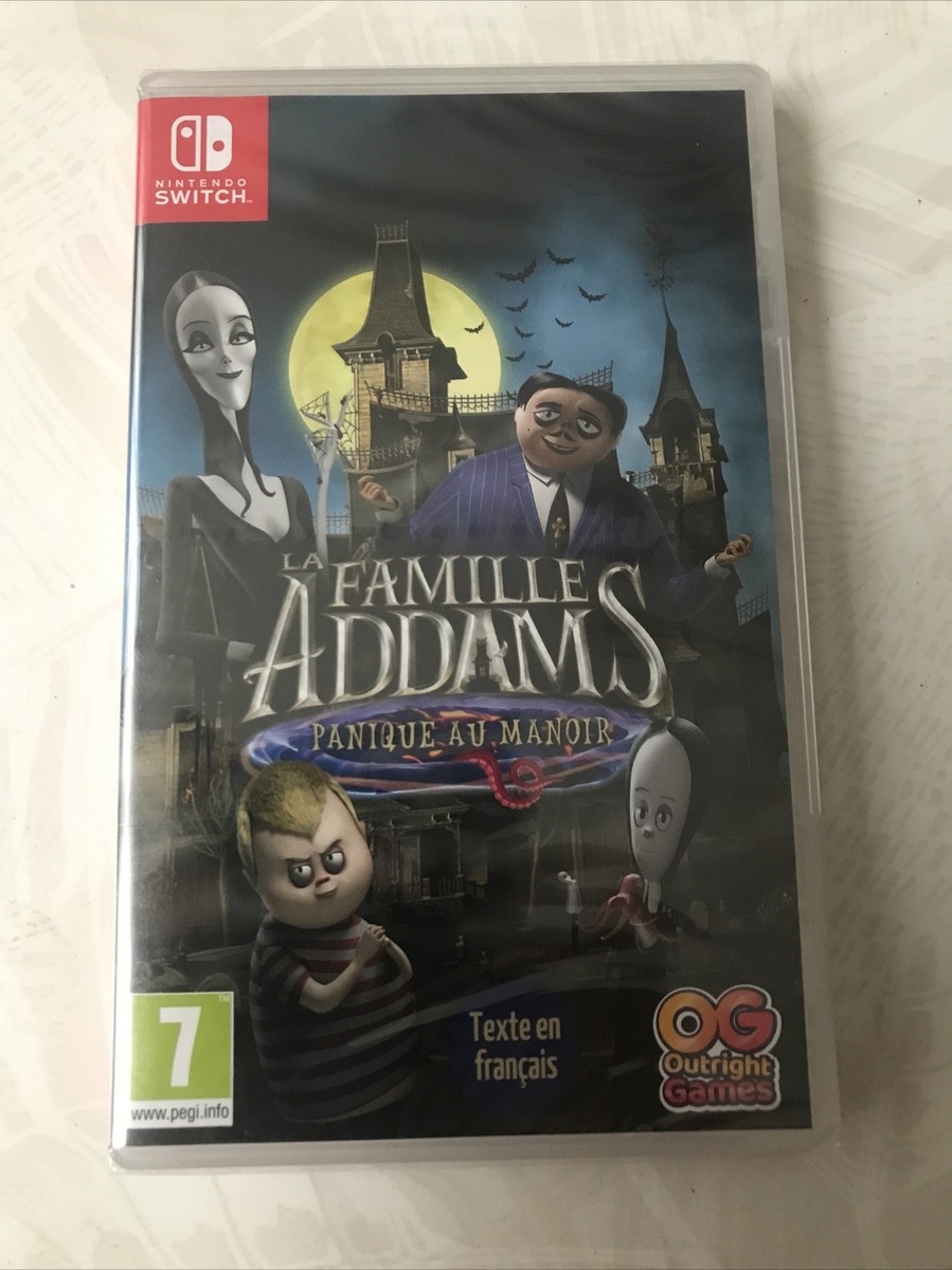 La Famille Addams : Panique Au Manoir - PS4 - Neuf Sous Blister - Version FR
