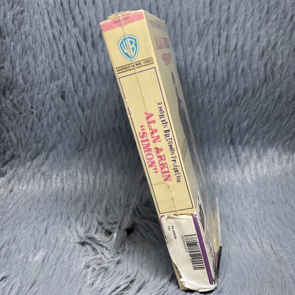 Alan Arkin Simon VHS Tape 1990 A Martin Bregman Production Comedy Movie Rare - Image 3 of 4
