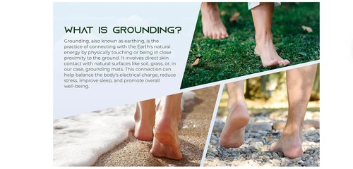 Grounding Mat | 24x16 in Earthing Pad for Relieving Stress, Anxiety  & Inflamati image 8