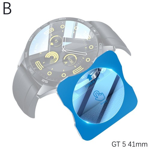 For Huawei Watch GT 5 / 5 Pro Tempered Glass Screen Protector 41 42 46mm ; D3P7 - Picture 22 of 23