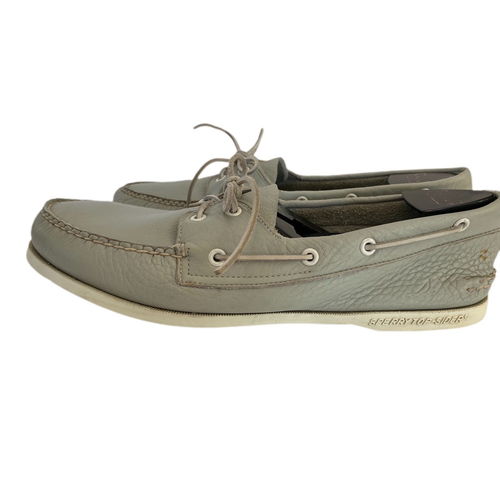 light blue sperrys men's
