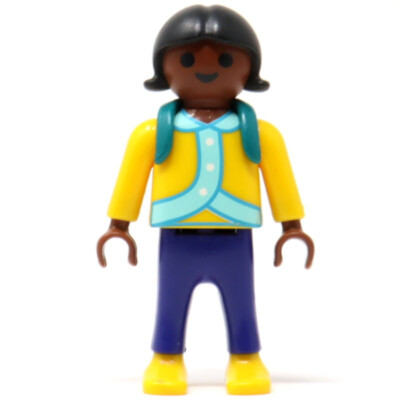 PLAYMOBIL  City Life 1x Custom Figur Schulkind Mädchen Park Sport _ci16
