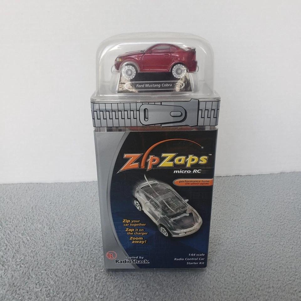 ZIP ZAPS MICRO RC LOT RED MUSTANG SVT COBRA AND GRAND PRIX BARRIER WALL KIT NOS - Image 2 of 4