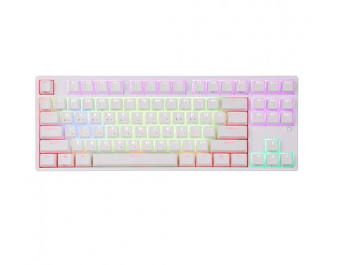 ABKO Hacker KN01 KEYBOARD Electro-Capacitive RGB PBT 45G/55G Black/White - Picture 3 of 18