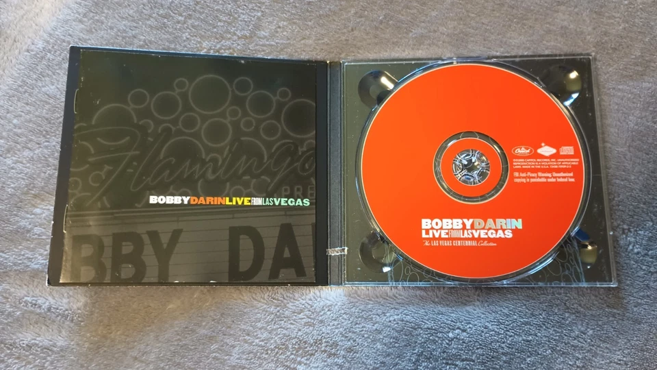Bobby Darin Live From Las Vegas 2005 Capitol Records Foto 3 de 3