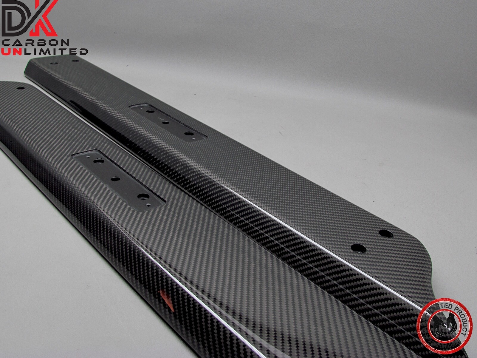 Aston Martin DBS DB9 Virage Vantage Full Replacement Carbon Door Sills Plates