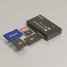 Kartenlesegerät   USB Speicherkartenleser f�...