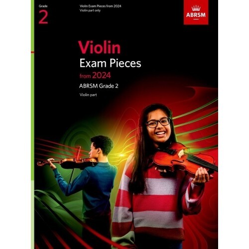 ABRSM Violin Exam Pieces from 2024 Grade 2 part only (9781786015440)