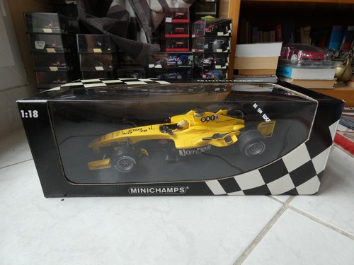 Jordan Ford EJ14 Giorgio Pantano #19 2004 1/18 Minichamps F1 Formula 1
