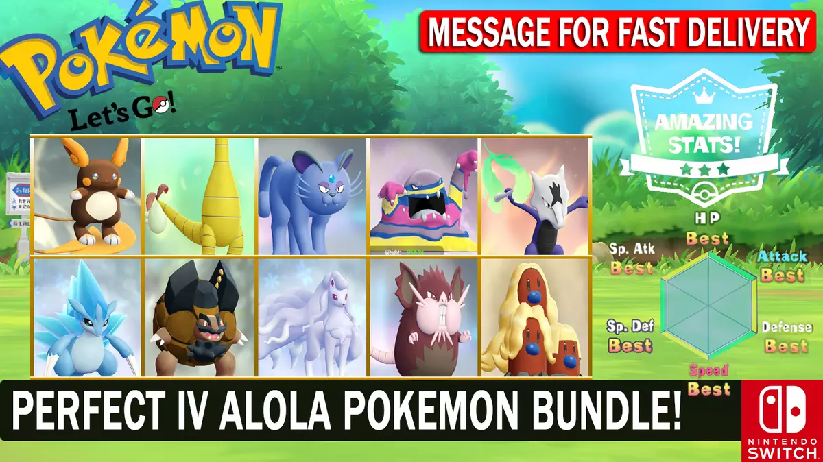 Pokémon Let's Go:' How to Get Alola Pokémon