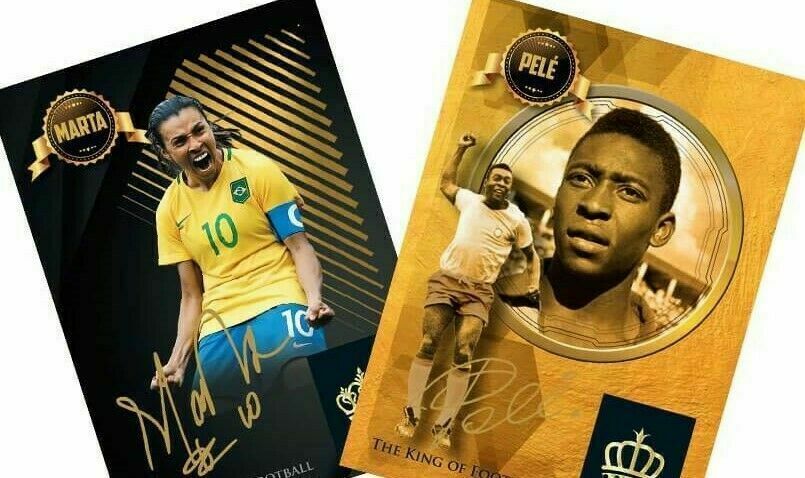 PELE CARD BRAZIL 2019 PANINI - THE KING OF FOOTBALL