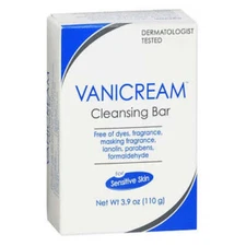 Vanicream Cleansing Bar For Sensitive Skin 3.9 Oz