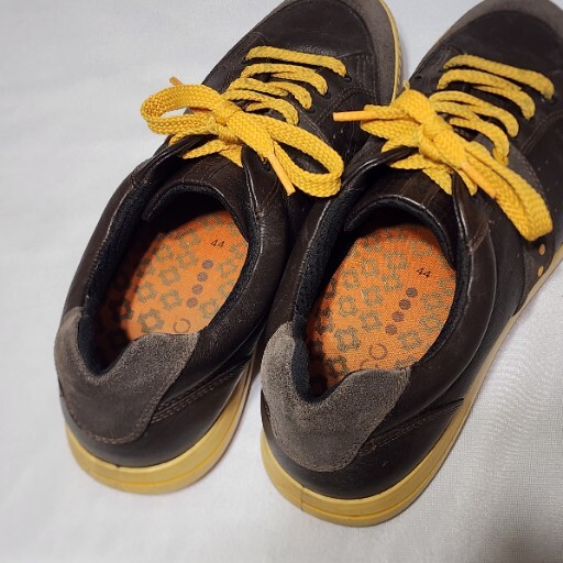 ECCO Street Retro Mens Golf Shoes Chocolate Brown Leather 10-10.5 44
