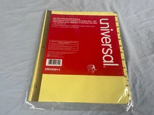 SEALED Genuine Universal UNV20814 Jan-Dec 12 Tab Ring Binder Index Dividers