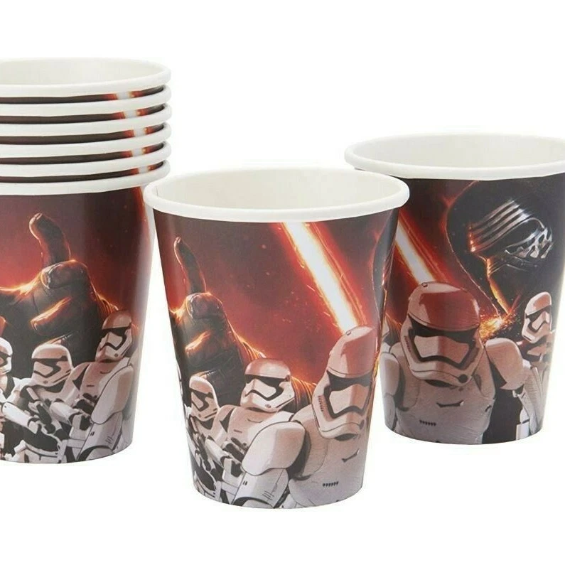 Paquete de suministros para fiesta de cumpleaños Star Wars VII El Despertar de la Fuerza para 16 Foto 3 de 4