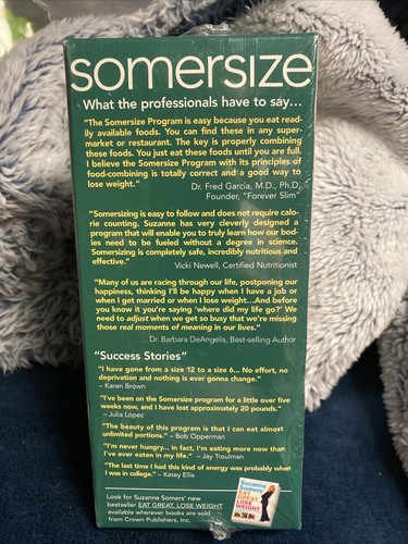 Somersize (VHS, 1997, 2-Tape Set) Sealed - Picture 4 of 6