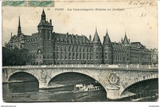CPA -Carte postale-France - Paris - La Conciergerie - Palais de Justice - 1907