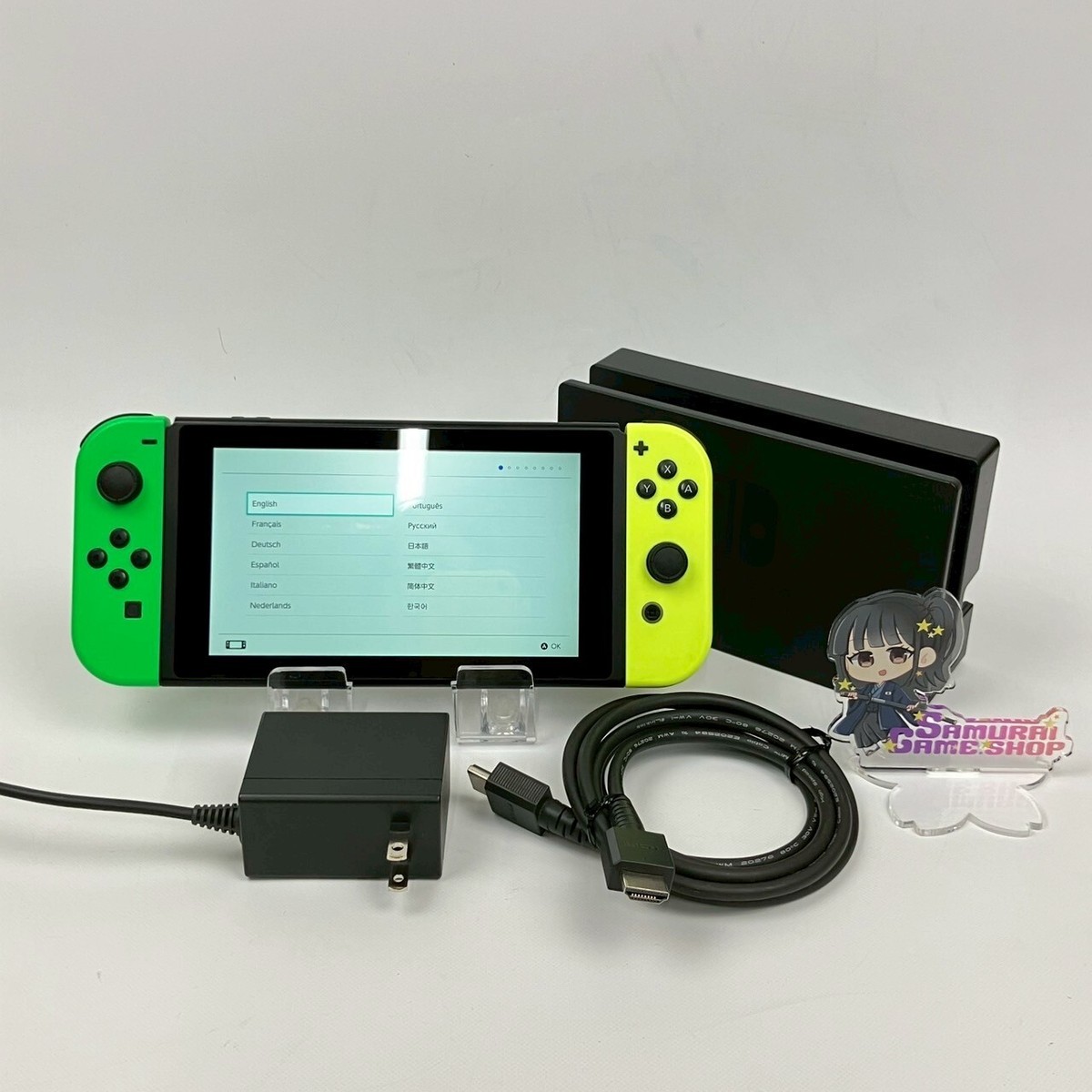 Nintendo Switch HAC-001 Low Serial Console Joy-Con Dock Region