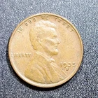 1935-S Lincoln Wheat Penny Cent - G/VG Good