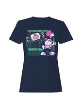 Officially Licensed Dubble Bubble Fun with Gum Design Women's T-shirt