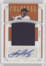 2019 Panini National Treasures Holo Gold 27/75 Jonathan Villar #CS-JV Auto 10no