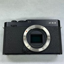 Fujifilm X-E4 Mirrorless Digital Camera Black Body Only