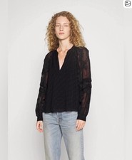 Women s IRO Kisar Fil Coupé Jacquard Blouse ...