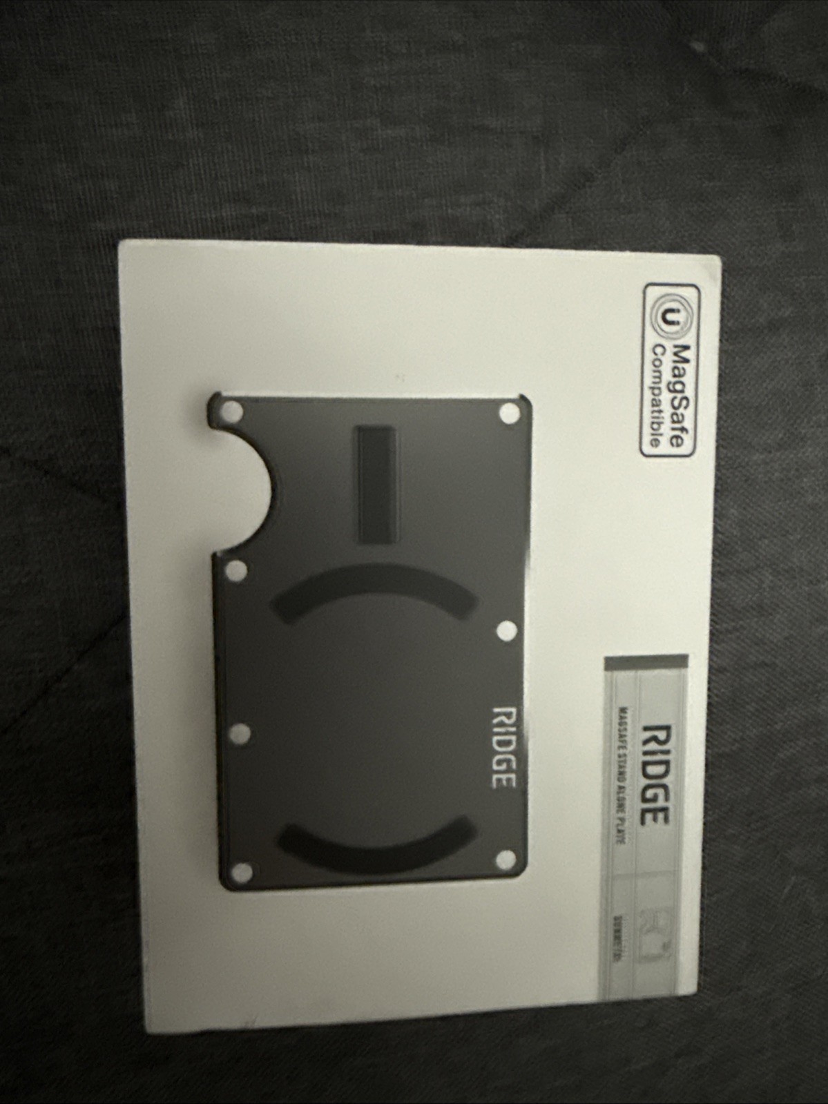 Ridge MagSafe Stand Alone Plate