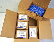 (5) THOMAS & BETTS RB1337 STA-KON #6 BOLT 18-14 AWG RING TERMINAL 1,000ct/Box