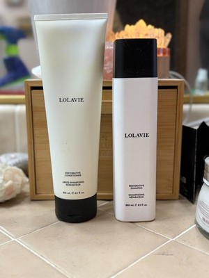 LolaVie Restorative Shampoo & Conditioner - NEW - MSRP $64