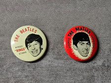 1960s George Harrison / Ringo Starr /Beatles   Green Duck Chicago Original 7/8