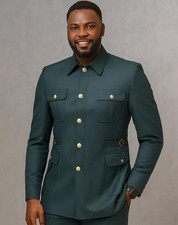 men's african kaftan top and pant set ,african men  s clothing