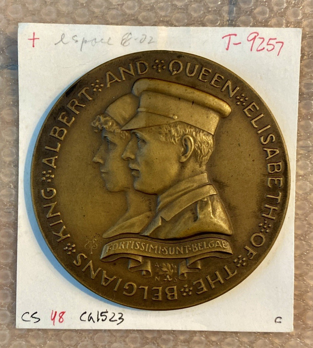1918 Bronze King And Queen Of Belgium By Theodore Spicer – Simsun