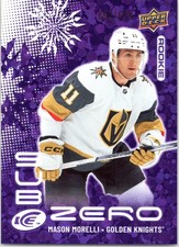 2024-25 Upper Deck Ice #SZ-MM Mason Morelli Sub Zero Rookies #/699