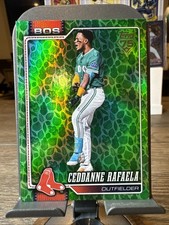 Ceddanne Rafaela Red Sox 2026 Topps Series 1 SP Easter Holiday Green Foil #101